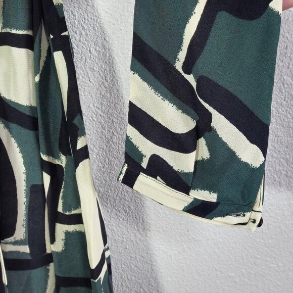 NEW Zara Women’s Dress Statement Print Modern Bold Pattern Wearable Art XS - Picture 9 of 13